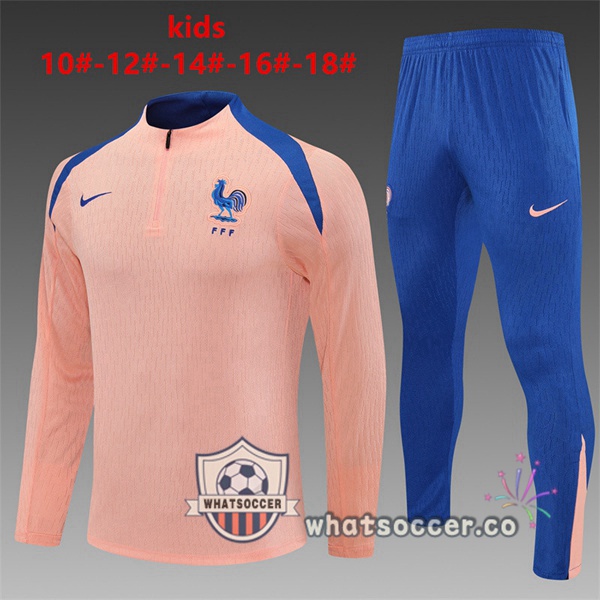 Training Wear France Kids Rose 2025-2026