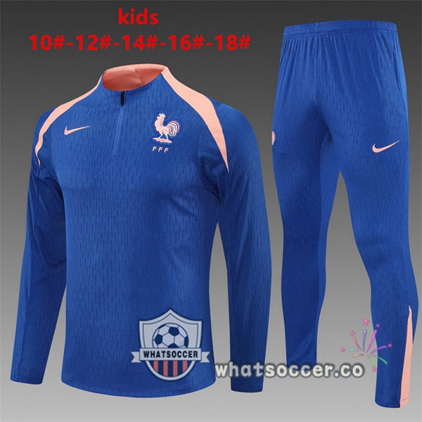 Training Wear France Kids Blue 2025-2026