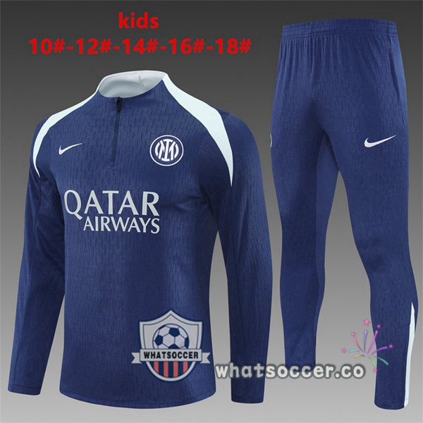 Training Wear Inter Milan Kids Blue Royal 2025-2026