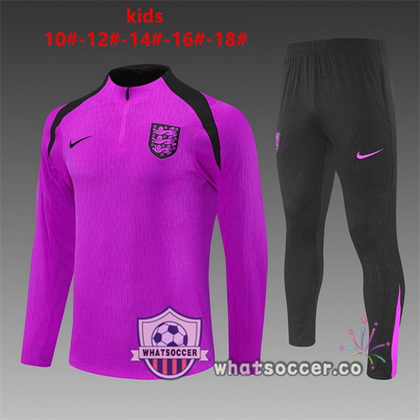 Training Wear England Kids Purple 2025-2026