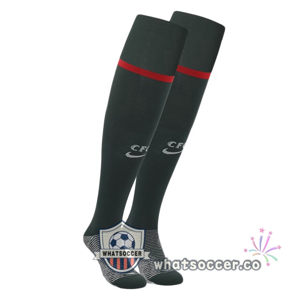 FC Chelsea Away Soccer Socks Black 2025-2026