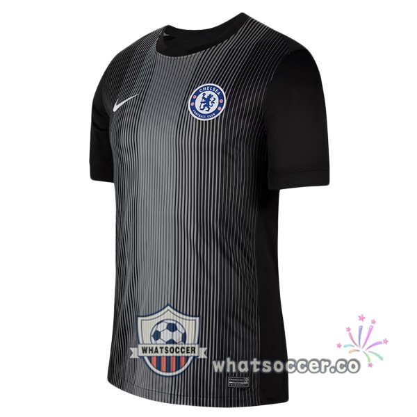 FC Chelsea Goalkeeper Soccer Jerseys Black 2025-2026
