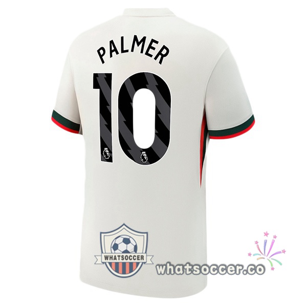 FC Chelsea (Palmer 10) Away Soccer Jerseys White 2025-2026