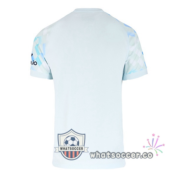 Inter Milan Away Soccer Jerseys White Blue 2025-2026
