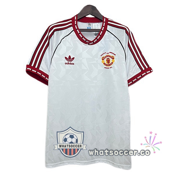 Manchester United Retro Third White 1990-1992