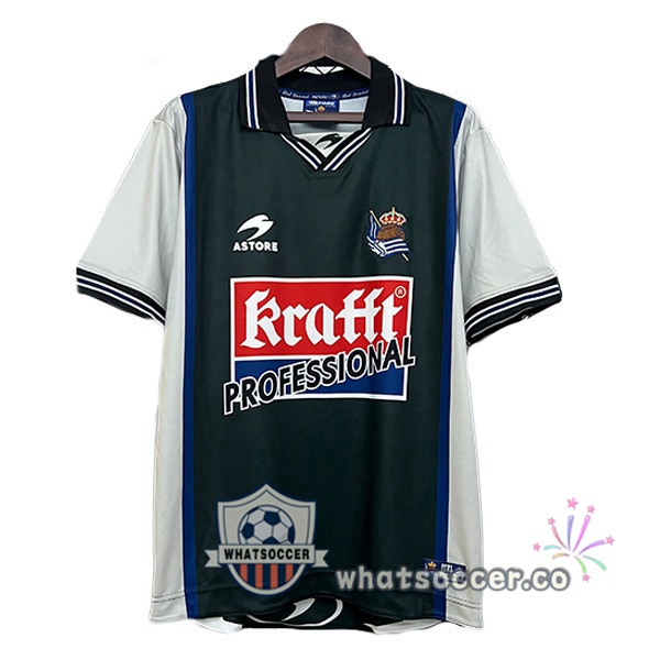 Real Sociedad Retro Away Blue Royal 2000-2002