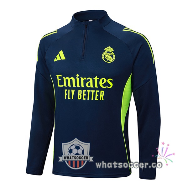 Soccer Sweater Real Madrid Blue Royal 2025-2026