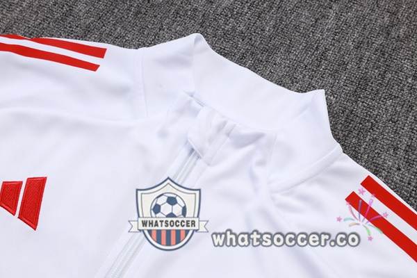 Training Jacket Bayern Munich White 2025-2026