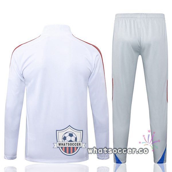 Training Jacket Bayern Munich White 2025-2026