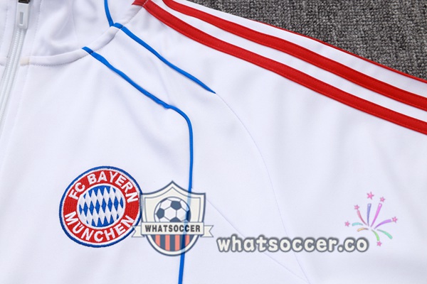 Training Jacket Bayern Munich White 2025-2026