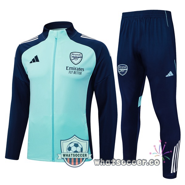 Training Jacket Arsenal Green Blue Royal 2025-2026