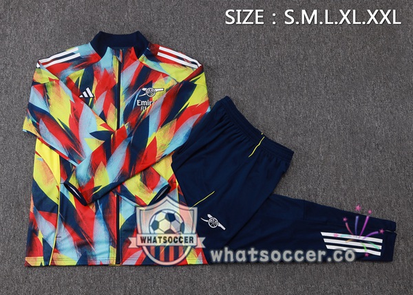 Training Jacket Arsenal Red Yellow 2025-2026
