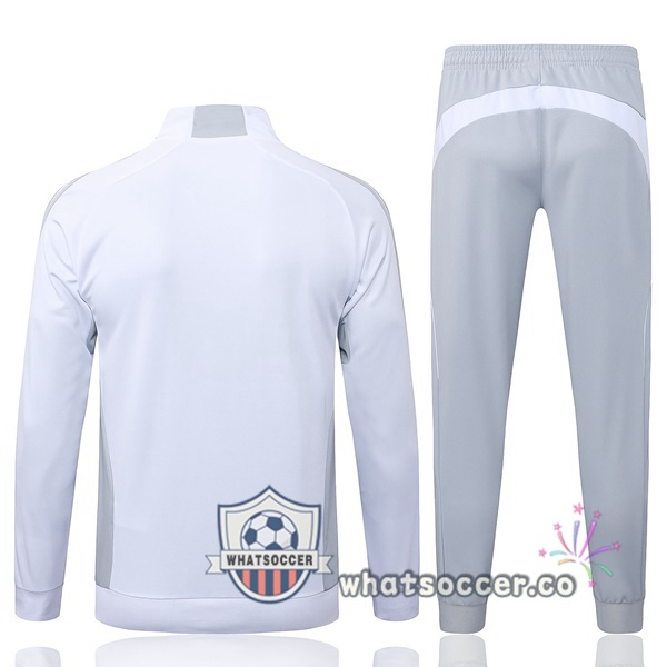 Training Jacket Real Madrid White 2025-2026