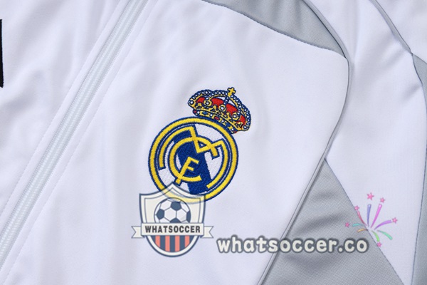 Training Jacket Real Madrid White 2025-2026