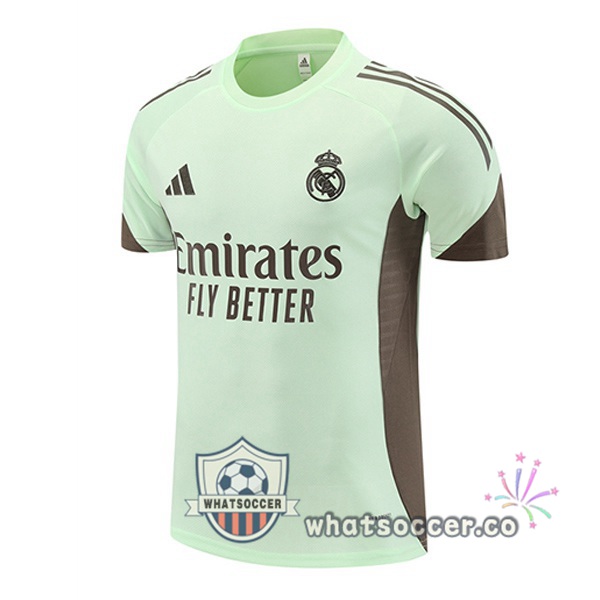 Real Madrid Training T-Shirts Green 2025-2026
