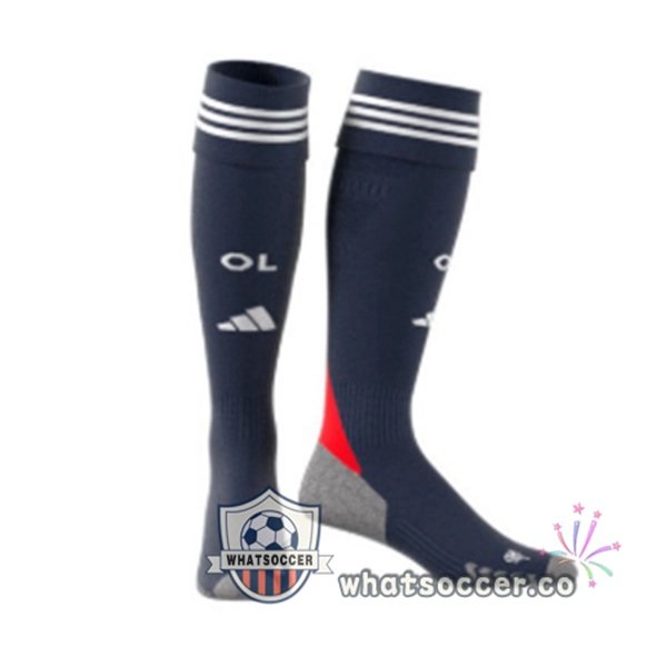Olympique Lyonnais Away Soccer Jerseys Blue Royal 2025-2026