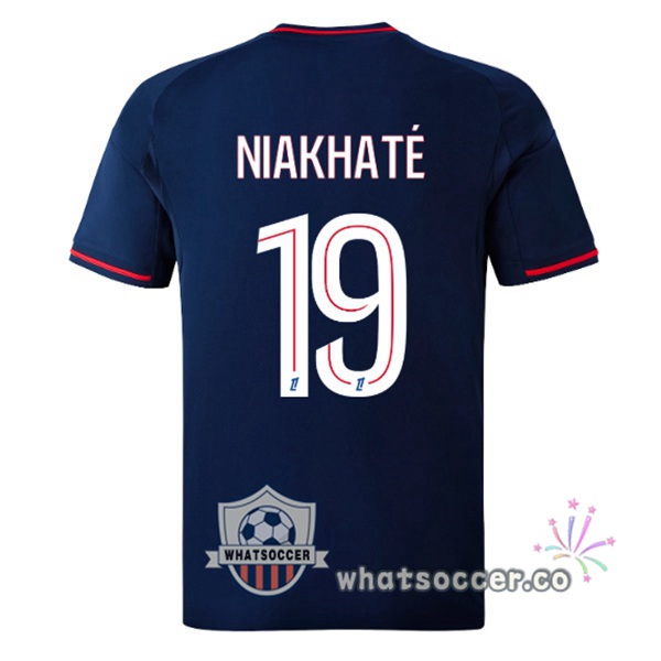Olympique Lyonnais (NIAKHATÉ 19) Away Soccer Jerseys Blue Royal 2025-2026