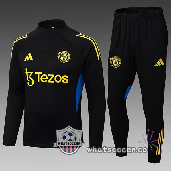 Training Wear Manchester United Black 2025-2026