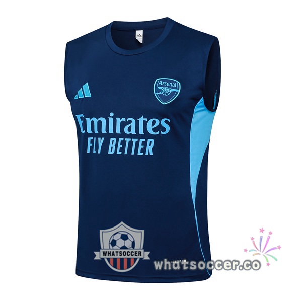 Arsenal Soccer Vest Blue Royal 2025-2026