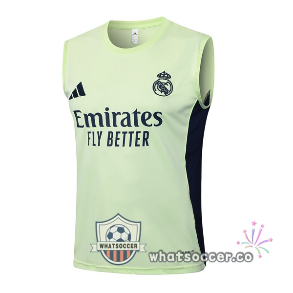 Real Madrid Soccer Vest Green 2025-2026