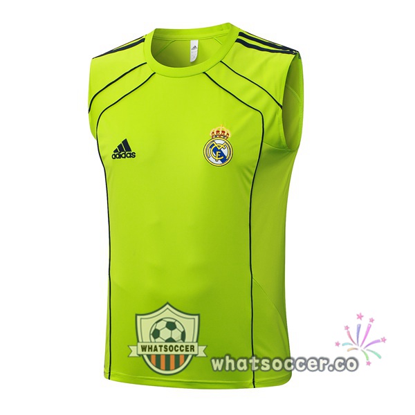 Real Madrid Soccer Vest Green 2025-2026