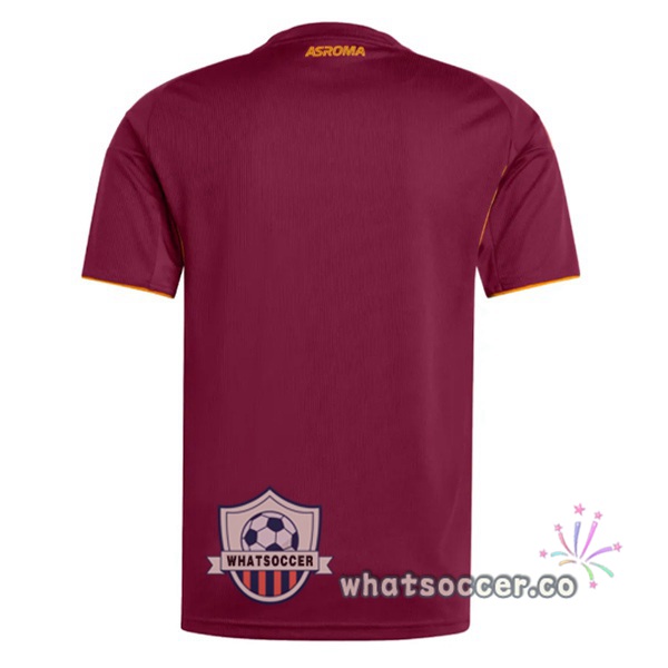 AS Roma Home Soccer Jerseys Red 2025-2026