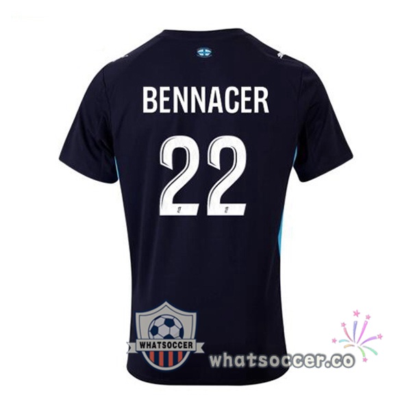 Olympique de Marseille (BENNACER 22) Away Soccer Jerseys Blue Royal 2025-2026