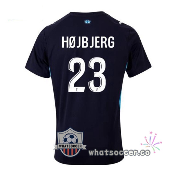 Olympique de Marseille (HØJBJERG 23) Away Soccer Jerseys Blue Royal 2025-2026