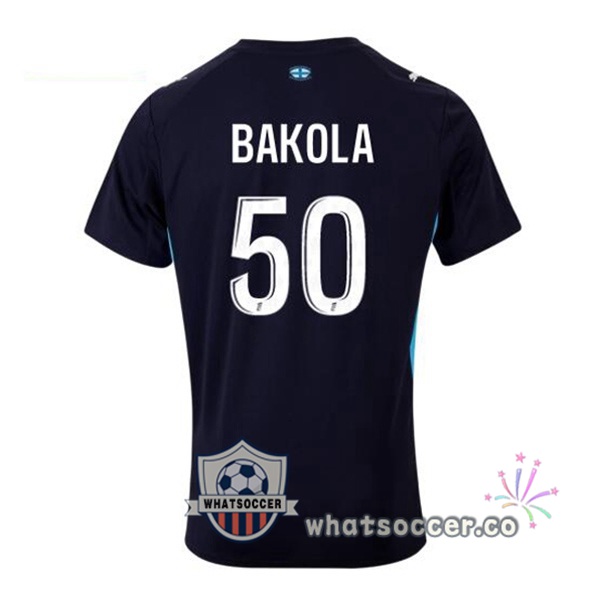 Olympique de Marseille (BAKOLA 50) Away Soccer Jerseys Blue Royal 2025-2026