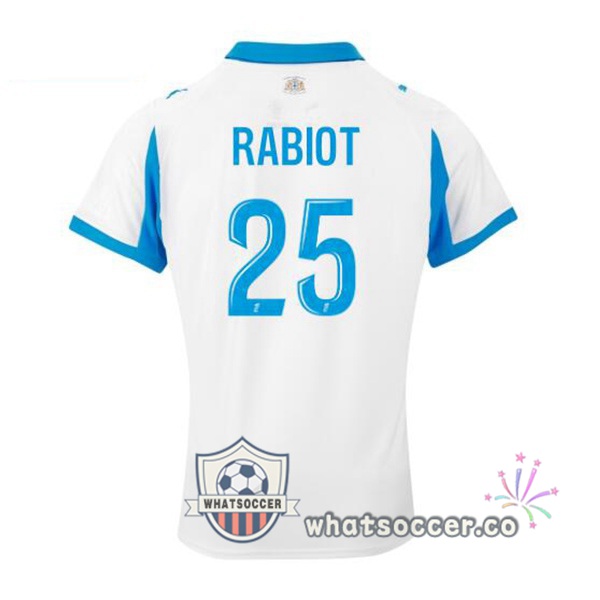 Olympique de Marseille (RABIOT 25) Home Soccer Jerseys White 2025-2026