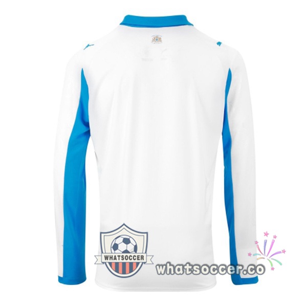 Olympique de Marseille Home Soccer Jerseys Long Sleeve White 2025-2026