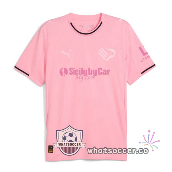 Palermo FC Home Soccer Jerseys Rose 2025-2026