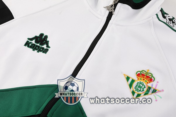 Training Jacket Real Betis White Green 2025-2026