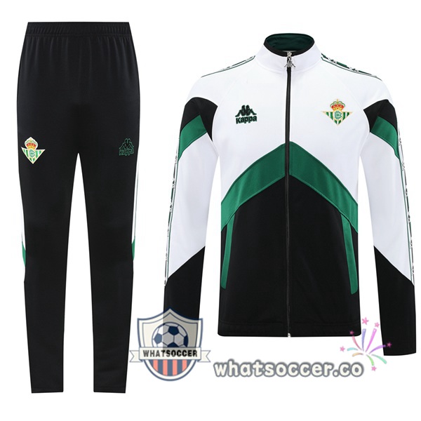 Training Jacket Real Betis White Green 2025-2026