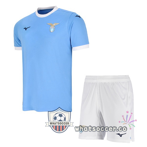 SS Lazio Kids Home Soccer Jerseys Blue 2025-2026