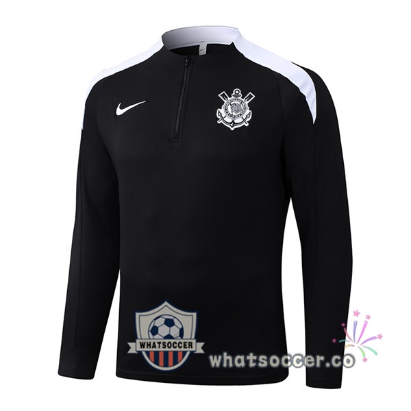 Soccer Sweater Corinthians Black 2025-2026