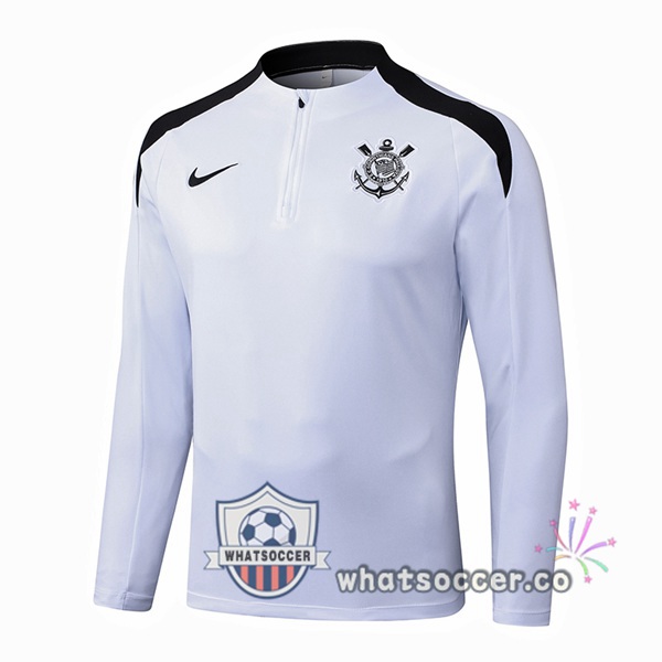 Soccer Sweater Corinthians White 2025-2026