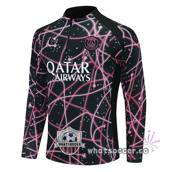 Soccer Sweater Jordan Paris PSG Black Rose 2025-2026