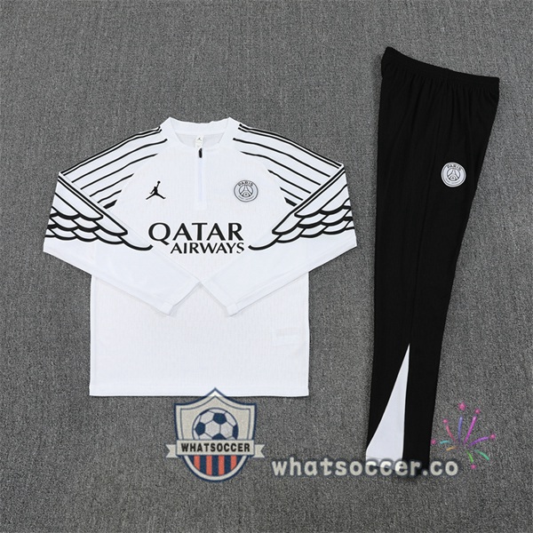 Training Wear Jordan Paris PSG White 2025-2026