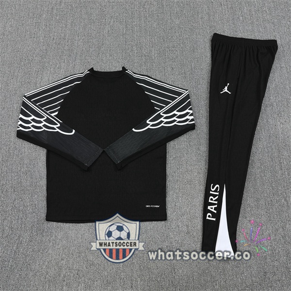 Training Wear Jordan Paris PSG Black 2025-2026