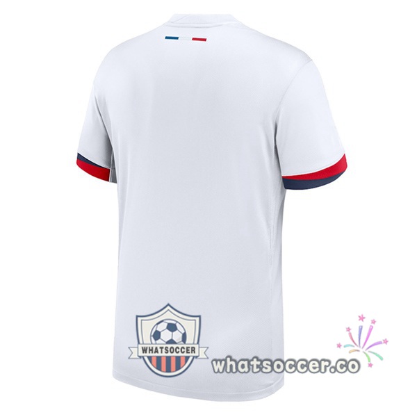 Paris PSG Away Soccer Jerseys White 2025-2026