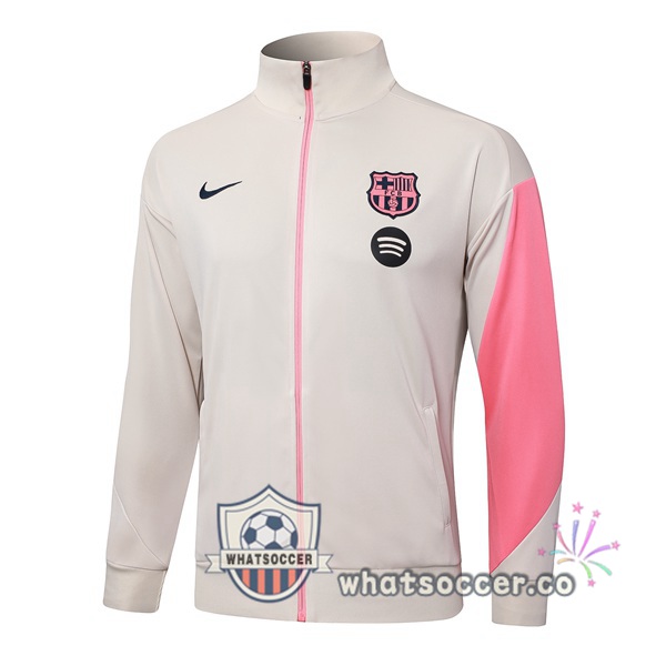 Soccer Jacket FC Barcelona Yellow 2025-2026