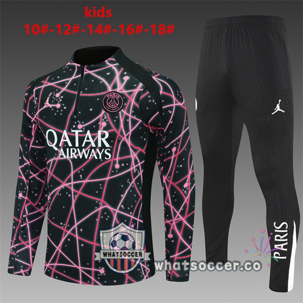 Training Wear Jordan Paris PSG Black Rose 2025-2026