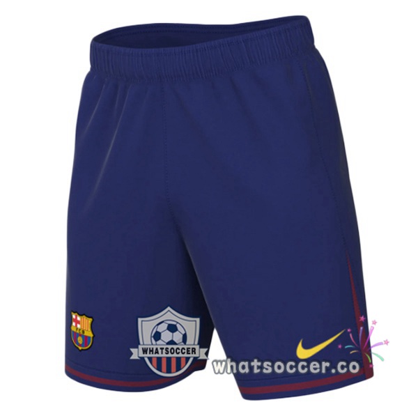 Short Foot FC Barcelona Home Soccer Shorts Blue 2025-2026