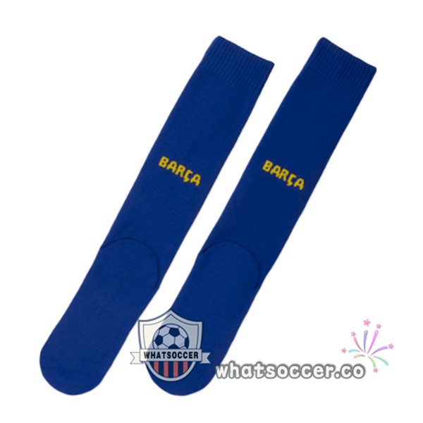 Barcelona Home Soccer Socks Blue 2025-2026