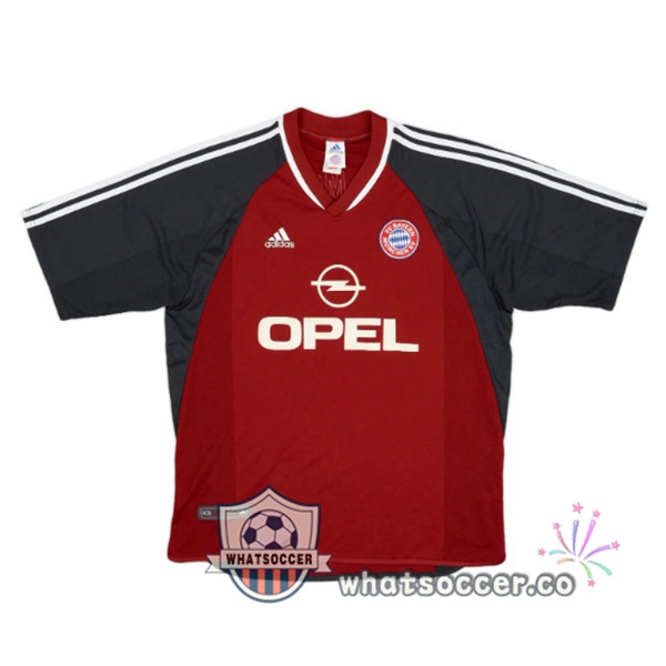 Bayern Munich Retro Home Red 2001-2002