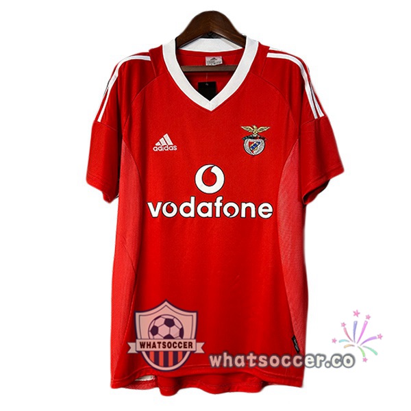 S.L Benfica Retro Home Red 2002-2003