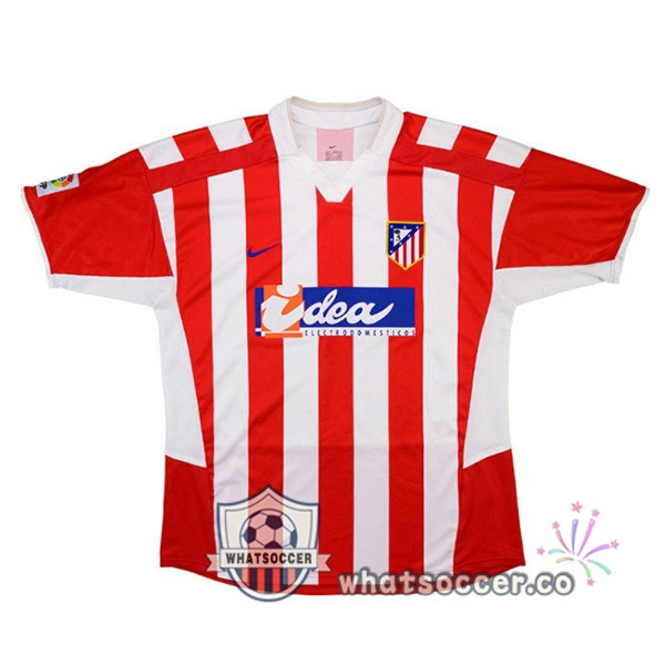 Atletico Madrid Retro Home Red 2002-2003
