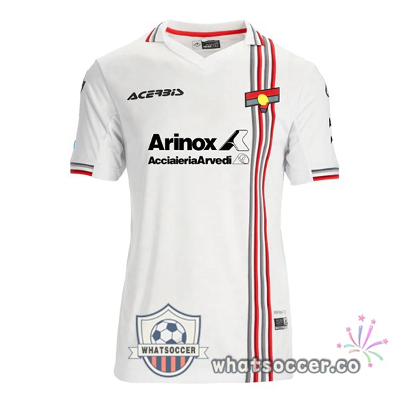 US Cremonese Away Soccer Jerseys White 2025-2026