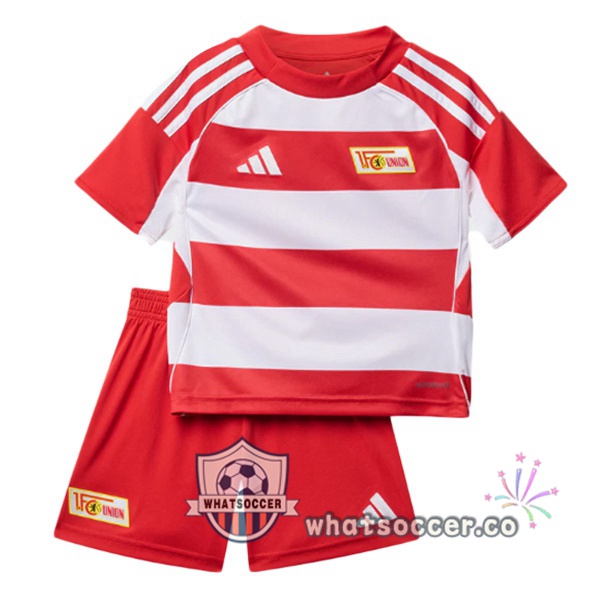 FC Union Berlin Kids Home Soccer Jerseys Red 2025-2026